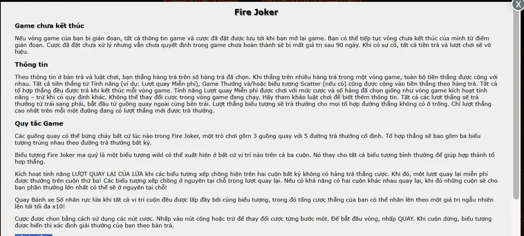 Slot Game Fire Joker Tại BomWin Sân Chơi Đẳng Cấp Cho Giới Trẻ Săn Thưởng