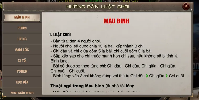 Mậu Binh Tại BomWin Sảnh Cược Đỉnh Cao Cho Cộng Đồng Game Thủ Đam Mê Sắp Xếp