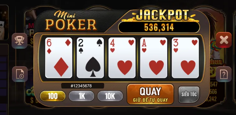Slot Game Mini Poker Tại BomWin Đỉnh Cao Đấu Trí Với Những Giải Thưởng Siêu Khổng Lồ