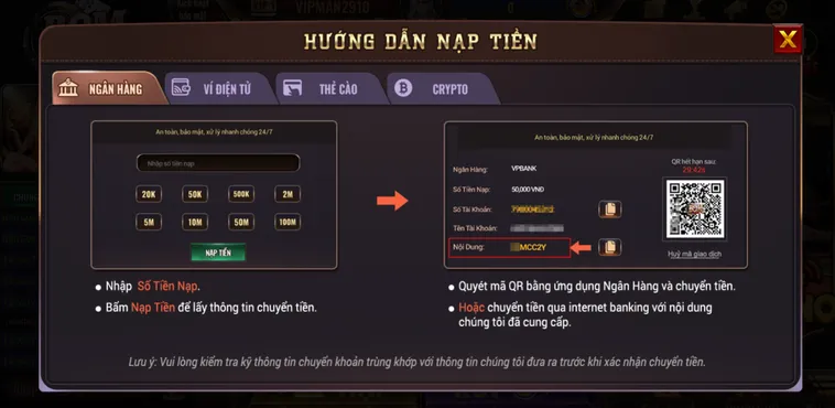 Nạp Tiền BomWin Qua Ngân Hàng Siêu Tốc Mở Ra Cánh Cửa Chinh Phục Kho Giải Trí Đỉnh Cao