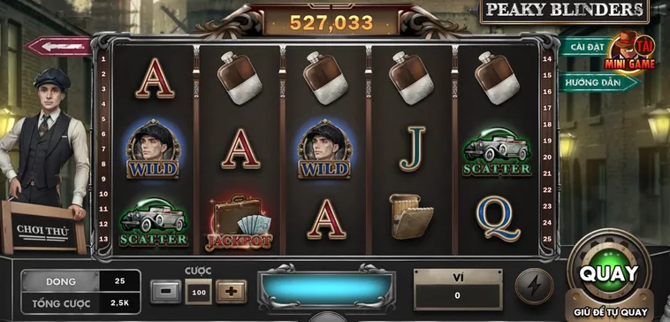 Slot Game Peaky Blinders Tại BomWin Siêu Phẩm Quay Số Đẳng Cấp Thế Giới