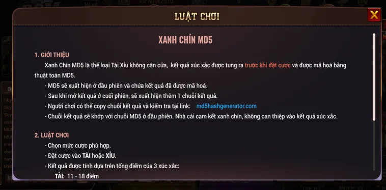 Chinh Phục Siêu Phẩm Tài Xỉu MD5 Tại BomWin Đỉnh Cao Hấp Dẫn