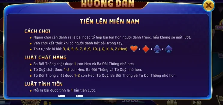 Tiến Lên Tại BomWin Siêu Phẩm Bài Đỉnh Cao Cùng Tỷ Lệ Trả Thưởng Cực Hấp Dẫn