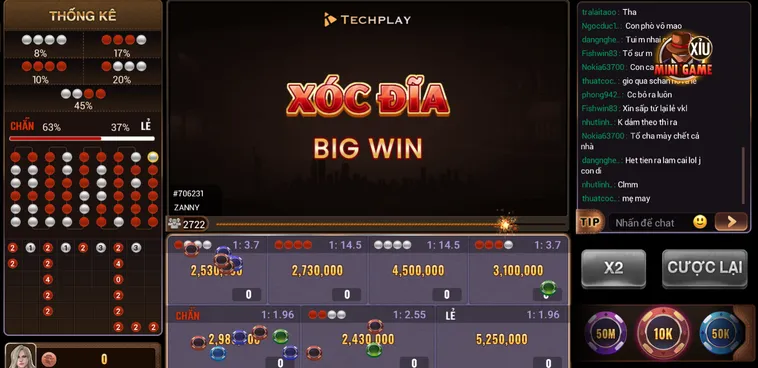 Xóc Đĩa BigWin Tại BomWin Sảnh Cược Đỉnh Cao Cho Cộng Đồng Game Thủ Đam Mê Số Học